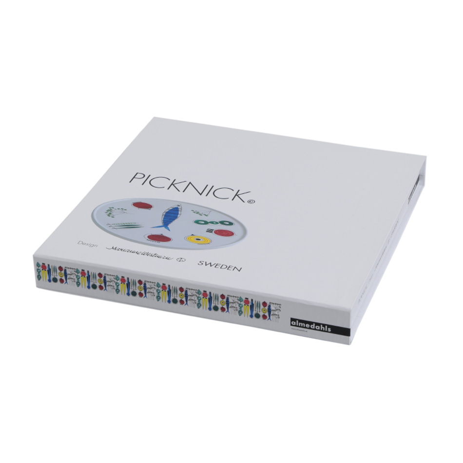 Picknick, uppläggningsfat i porslin 2