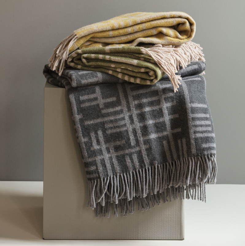 Pickepin pläd, grå 6