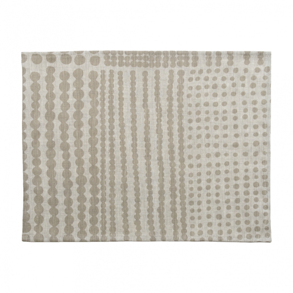 Pricktyg, bordstablett, natur/taupe, 45x34cm 2pack