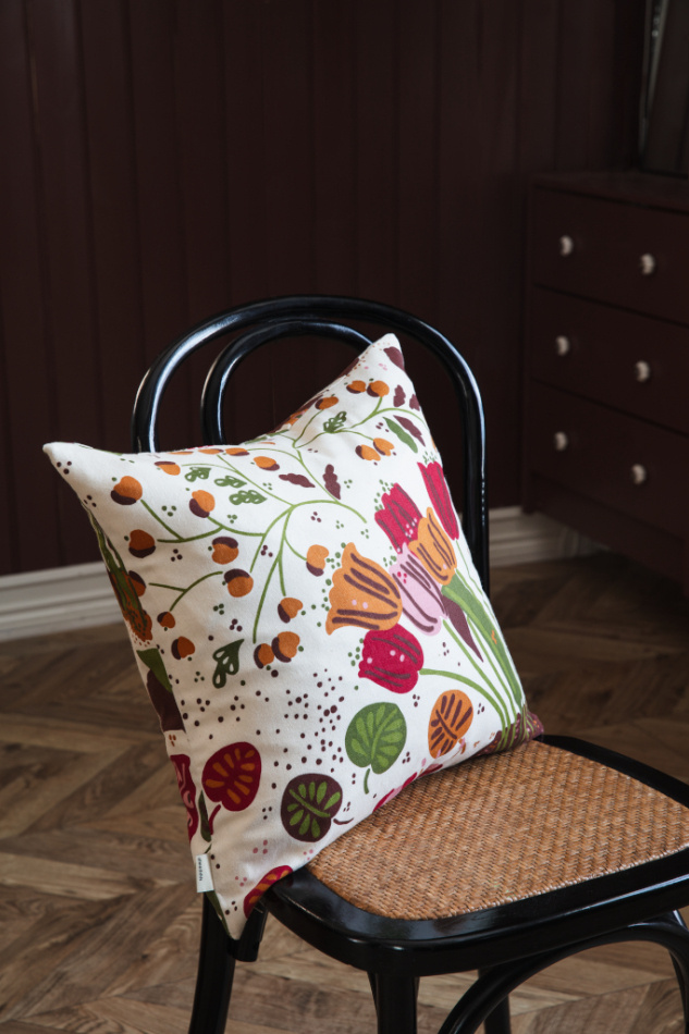 Ailanthus, kuddfodral, multi, 47x47cm