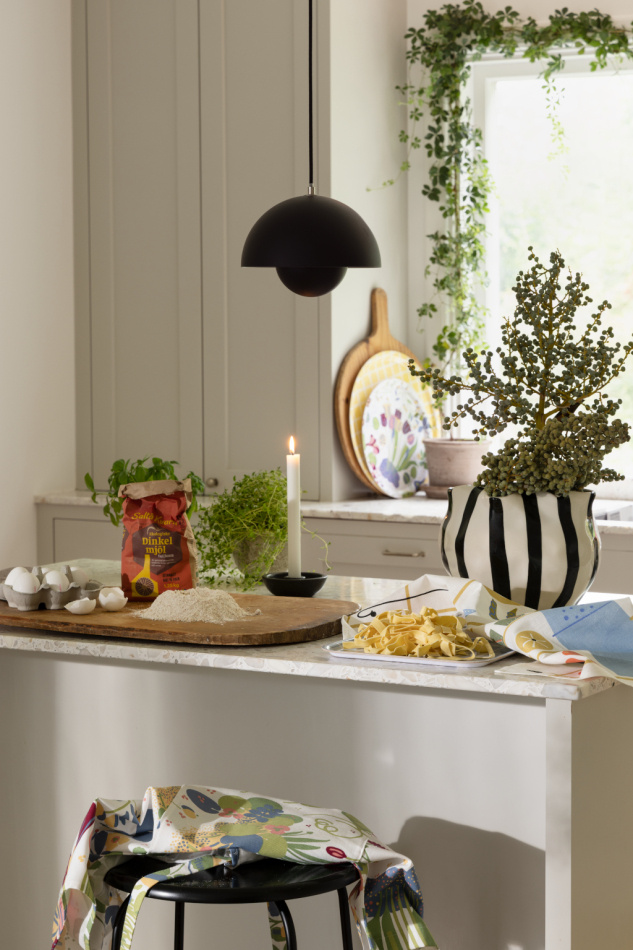 Ailanthus, förkläde, ljus multi