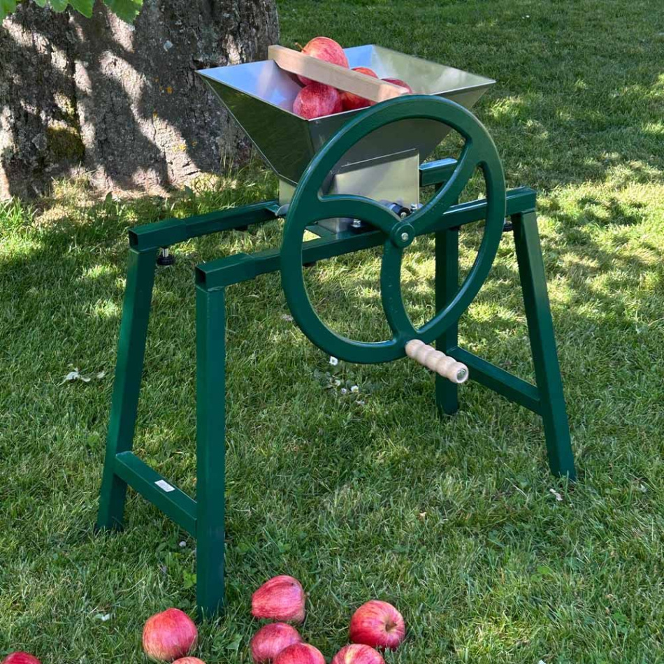 Paket: Fruktkross Manuell 9L + Stödben + Frukpress Orignal 12L 5