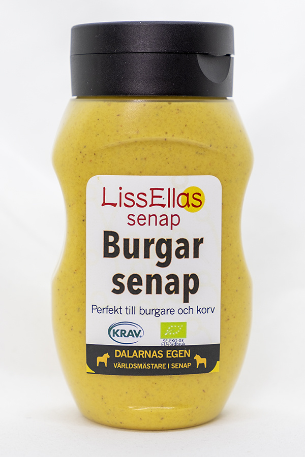 Burgarsenap 315 g KRAV