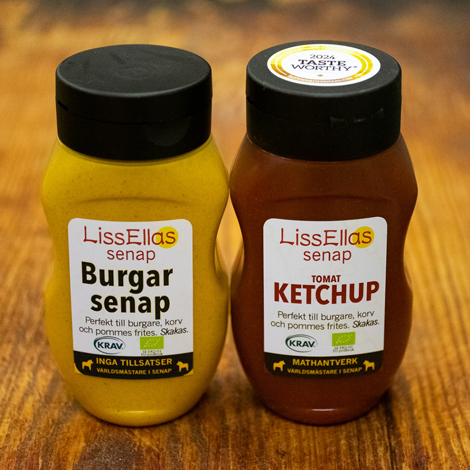 Paket: Ketchup och Burgarsenap