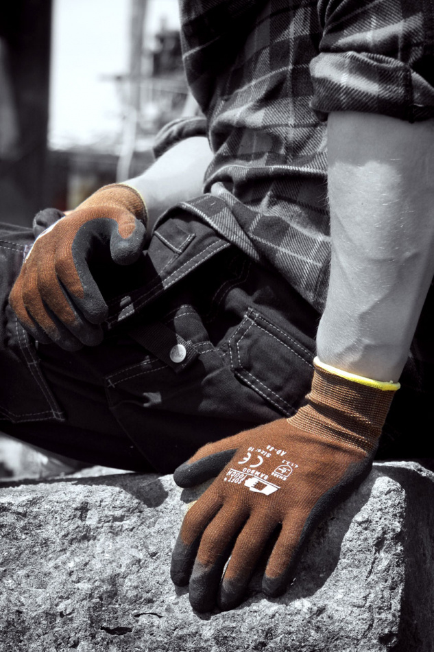 Lands trädgårdshandske Eco Bambu 3-pack 4