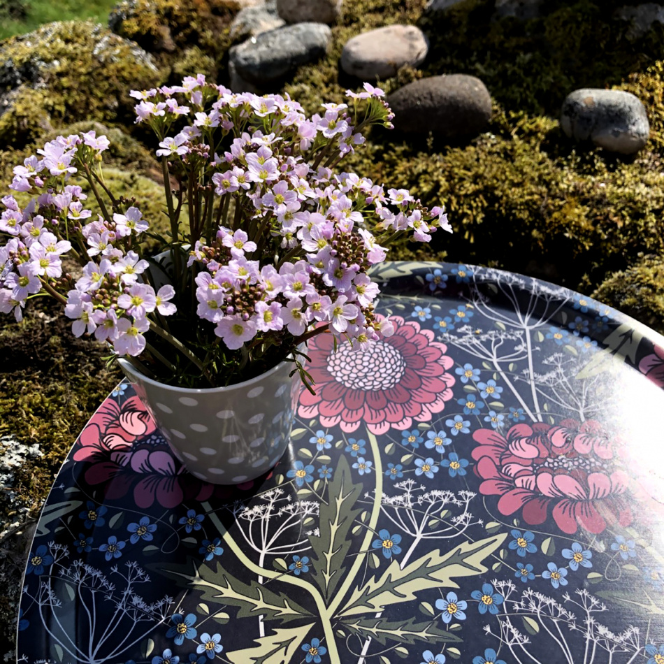 Bricka, Flowery Garden 46 cm ø 2