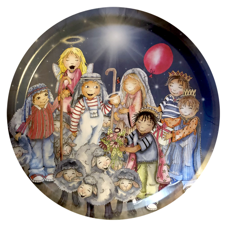 Bricka 31 cm, Julfest