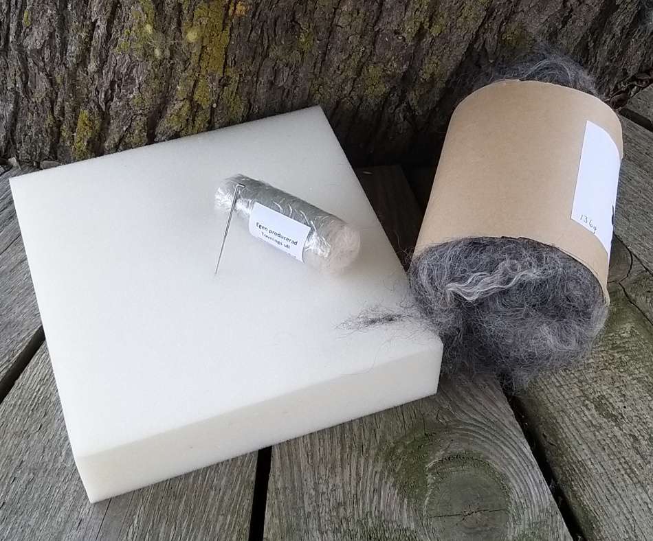 Diy kit grytlapp vit