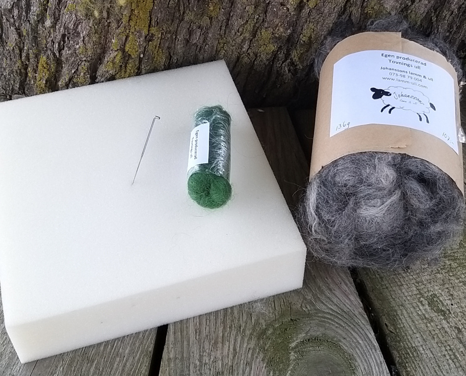 Diy kit grytlapp grön