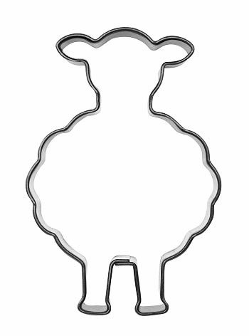 Pepparkaksform får framifrån