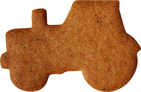 Pepparkaka traktor