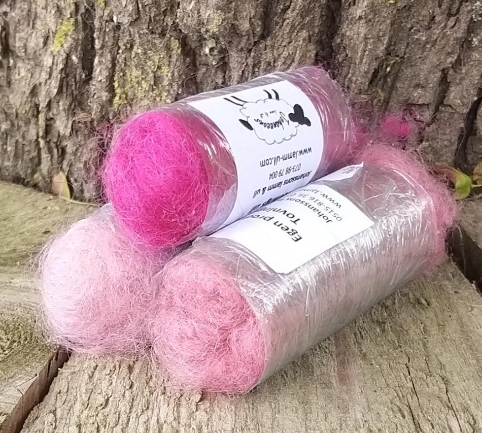 Kardadull i 3 olika nyanser smånystan  4