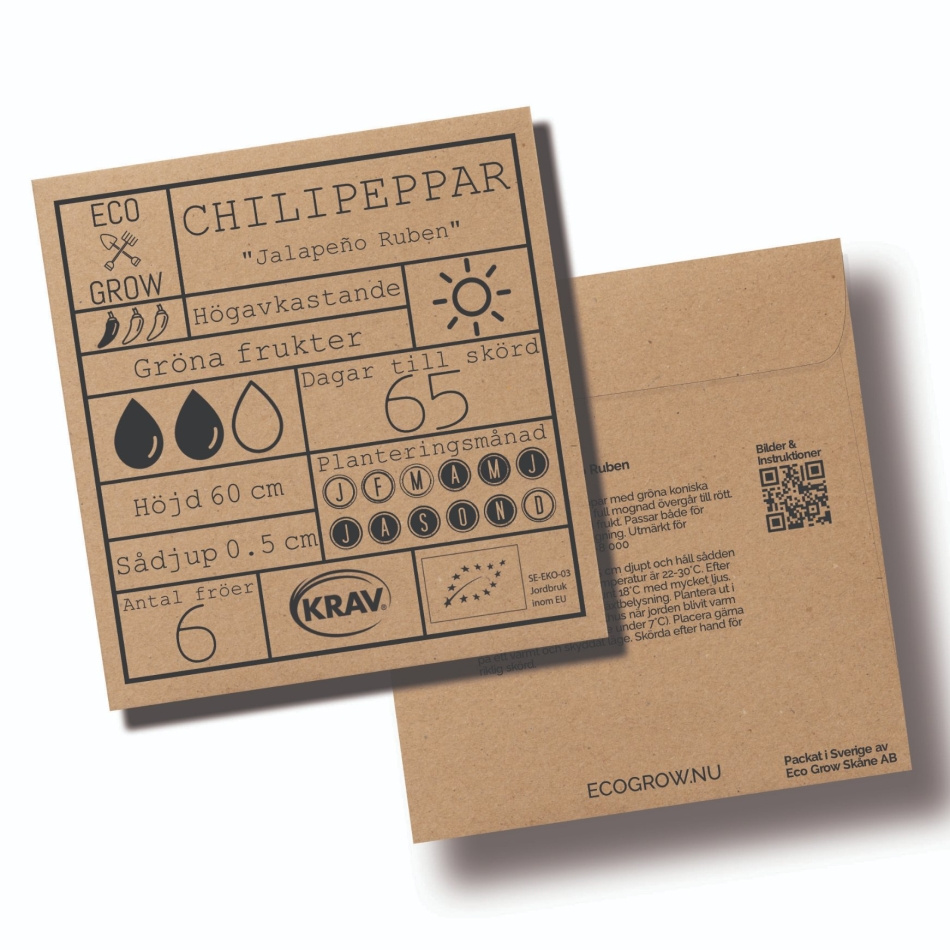 Chilipeppar - Jalapeño Ruben Fröer Online - Chilipeppar/Paprika