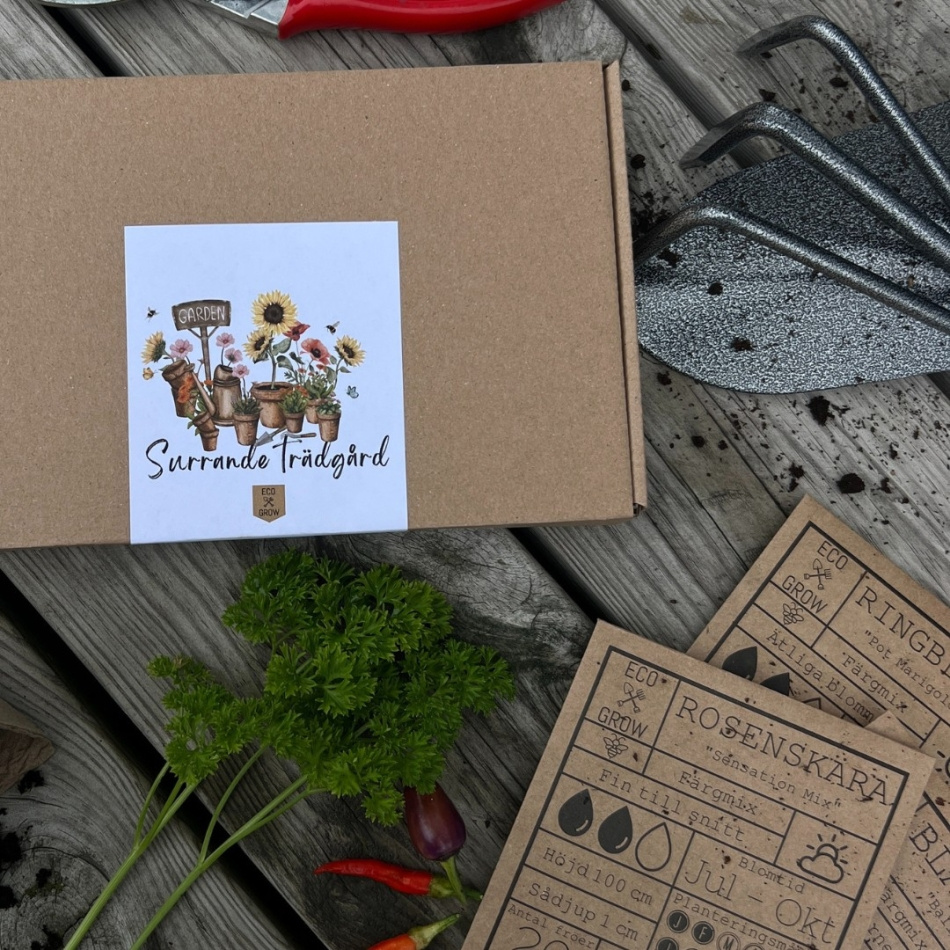 Fröogram - Surrande Trädgård Ekologiska Fröer Online