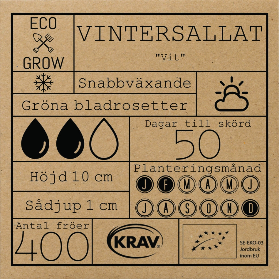 Vintersallat - Vit