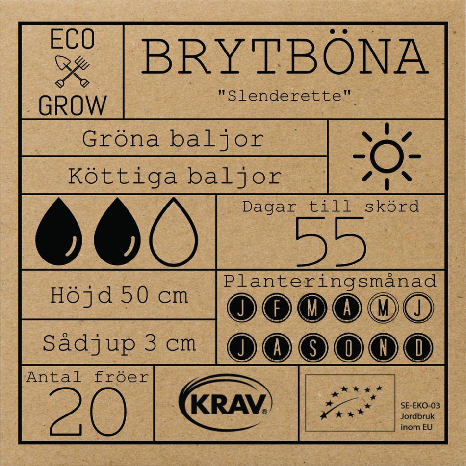 Brytböna - Slenderette