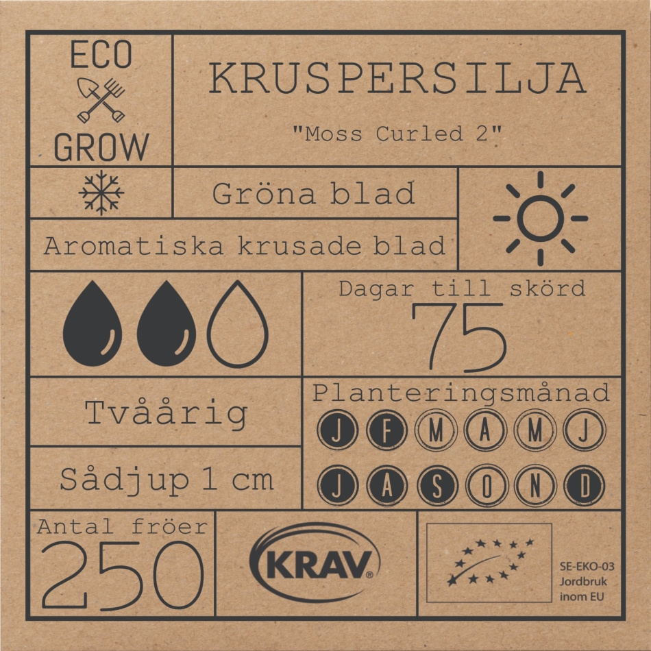 Kruspersilja - Moss Curled 2