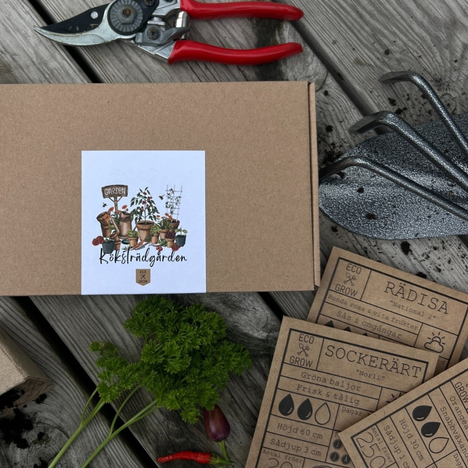 Fröogram - Köksträdgården Ekologiska Fröer Online