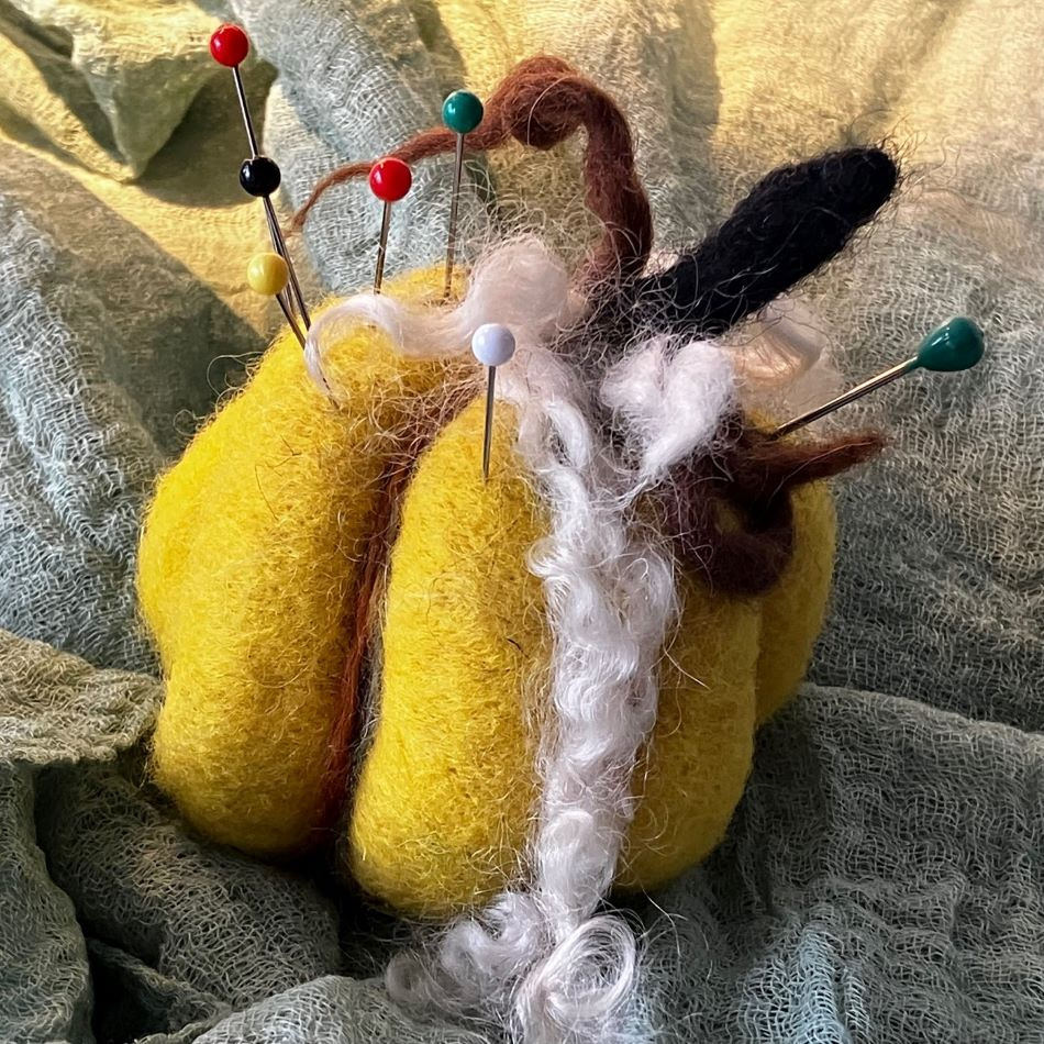 Nåldyna som en pumpa