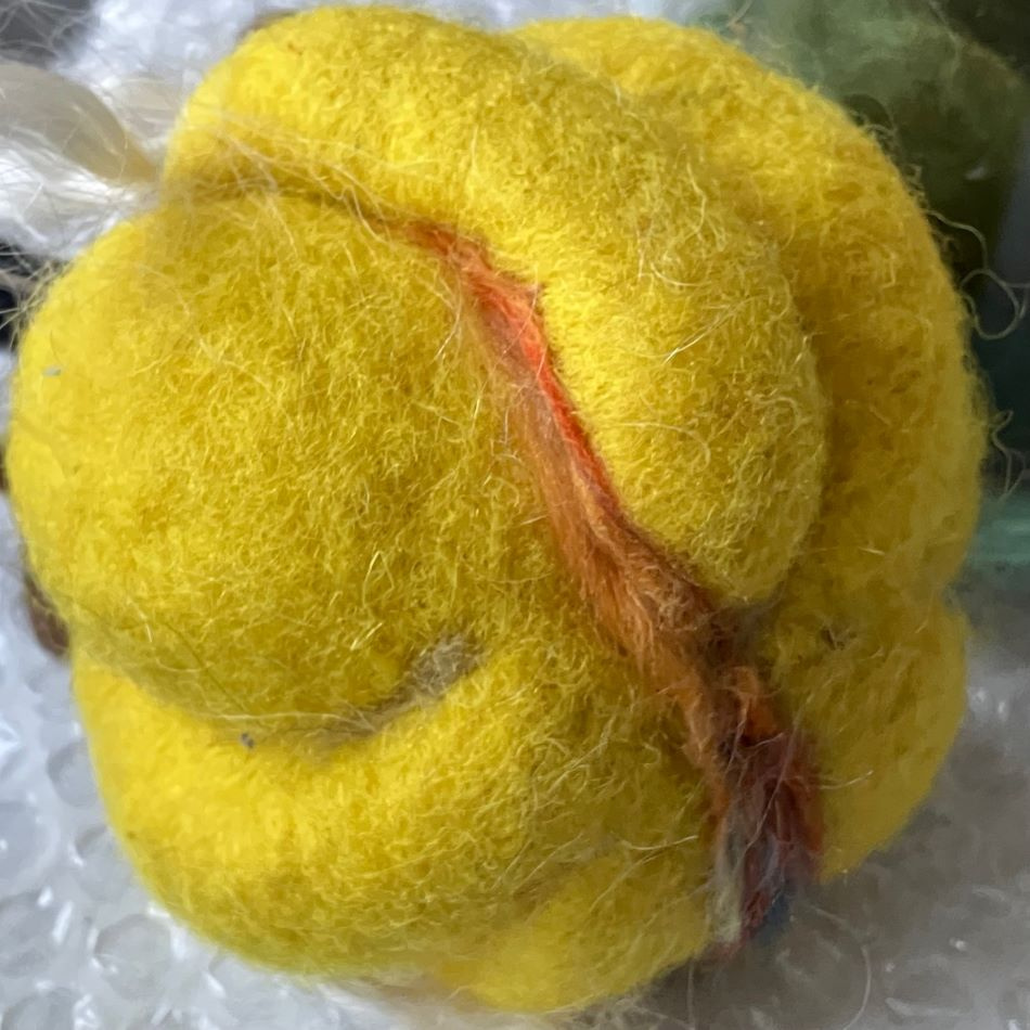 Nåldyna som en pumpa