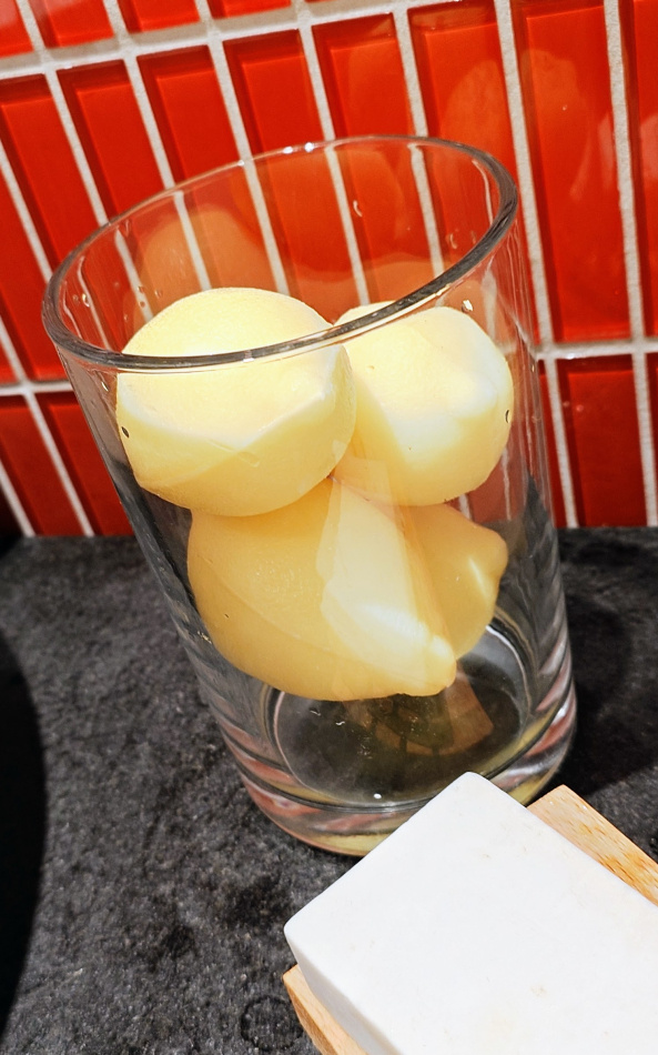 Ekologisk Handgjord Tvål – Citron från Terra Midi 75g