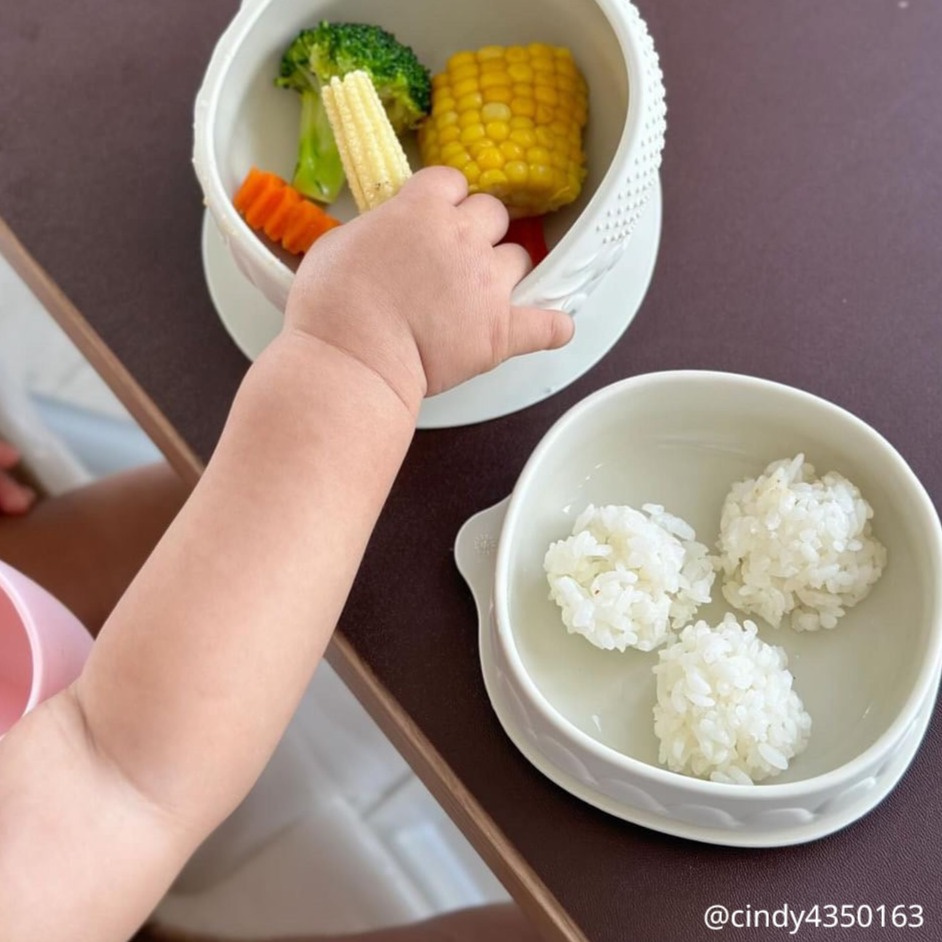 Sensory Baby Bowl - Oat