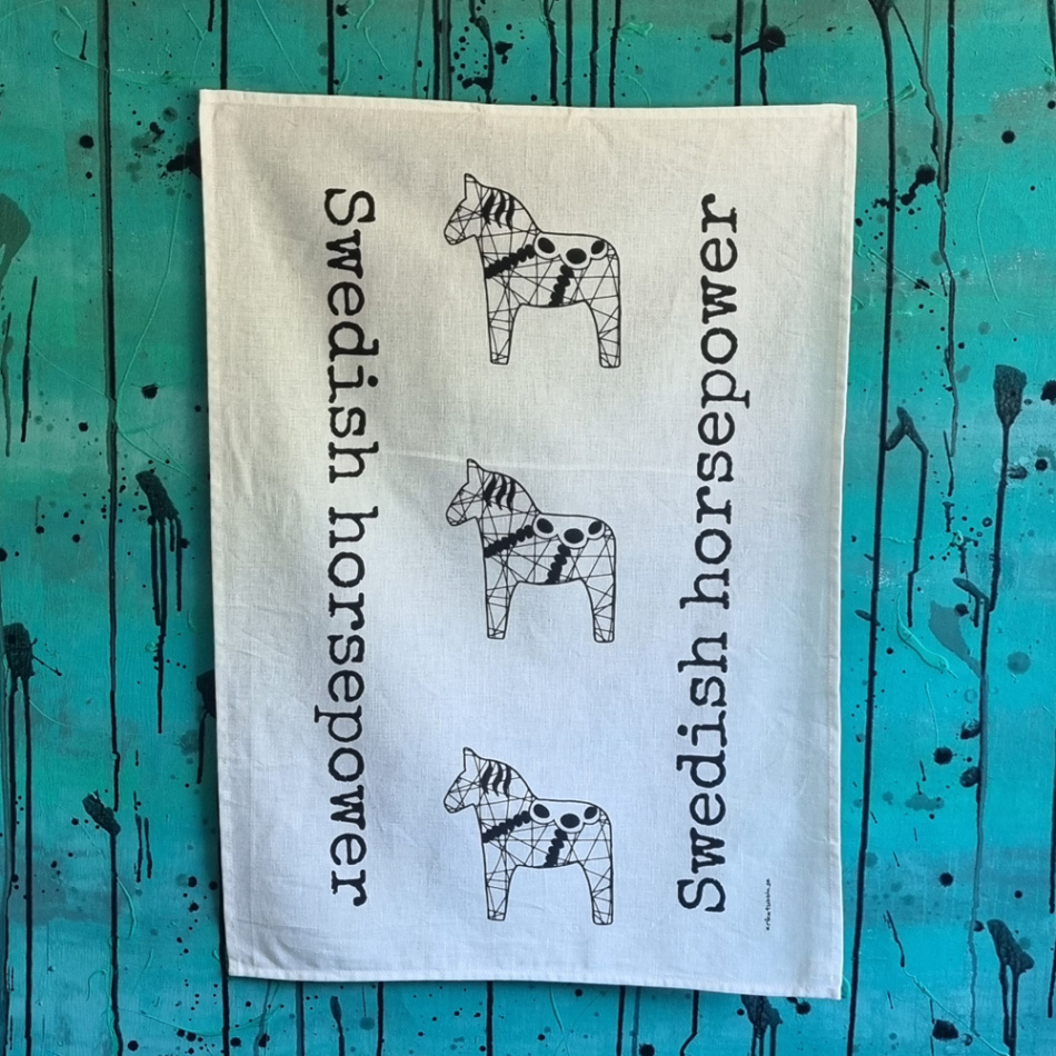 kökshandduk SWEDISH HORSEPOWER 50x70 cm