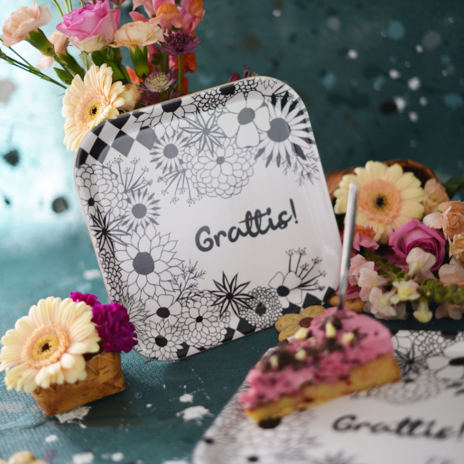 bricka/kakfat GRATTIS 20x20 cm