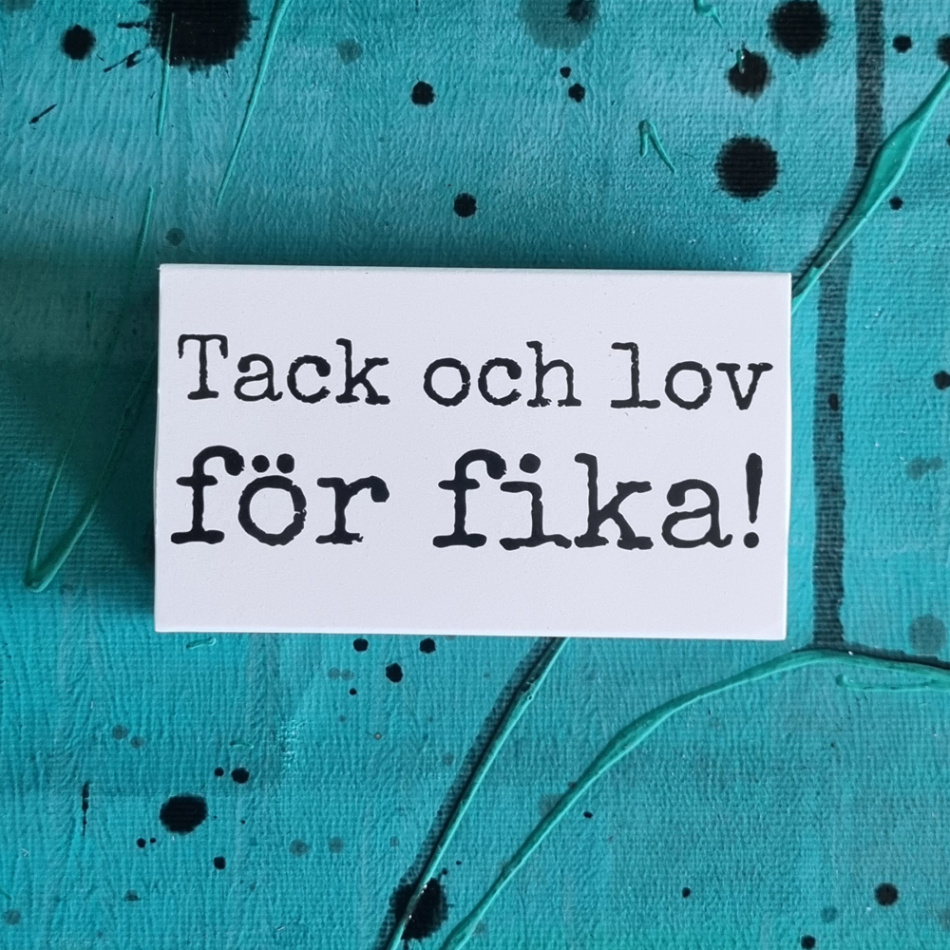 tändstickor TACK OCH LOV