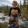 Fjällvandring orange förkläde 65x85cm Fjällvandring orange förkläde 65x85cm